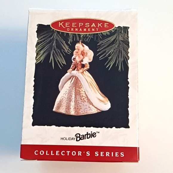 Hallmark Keepsake Ornament Holiday Barbie, Barbie ornament - Picture 1 of 4